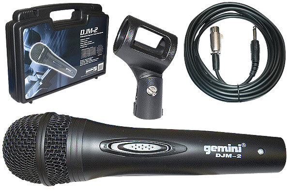 Gemini DJM 2 Professional DJ Microphone djkit